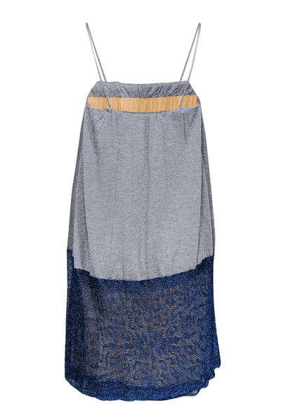 Missoni - Silver & Blue Metallic Dress - Trendy Seconds