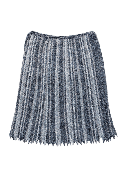 Mali Firenze - Vintage Metallic Woven Skirt - Trendy Seconds