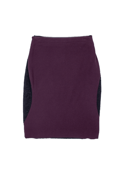 Diane von Furstenberg - Burgundy Skirt - Trendy Seconds