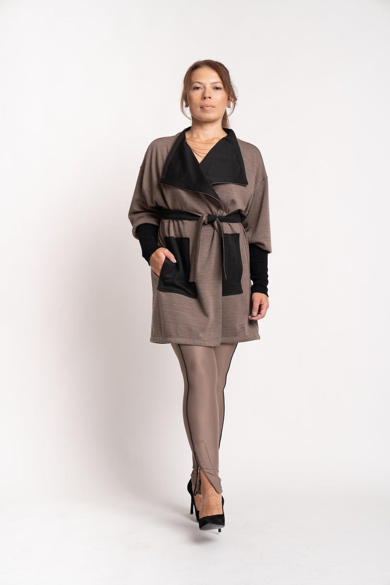 3 Piece Elevated Capsule In Fawn/Licorice - Trendy Seconds