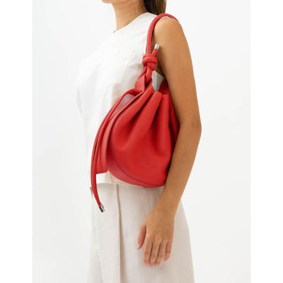 Ina Bag Medium Pebble Red - Trendy Seconds