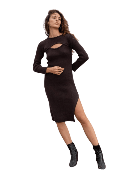 Sasha Knitted Dress - Trendy Seconds