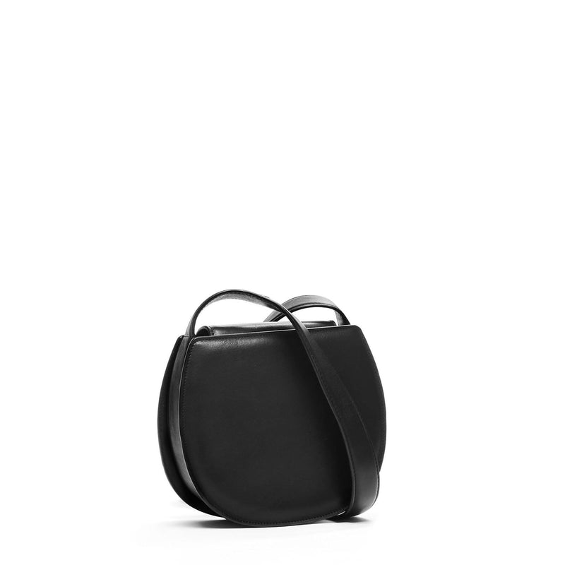 Tilda Mini Saddle Bag Convertible Nappa Black - Trendy Seconds