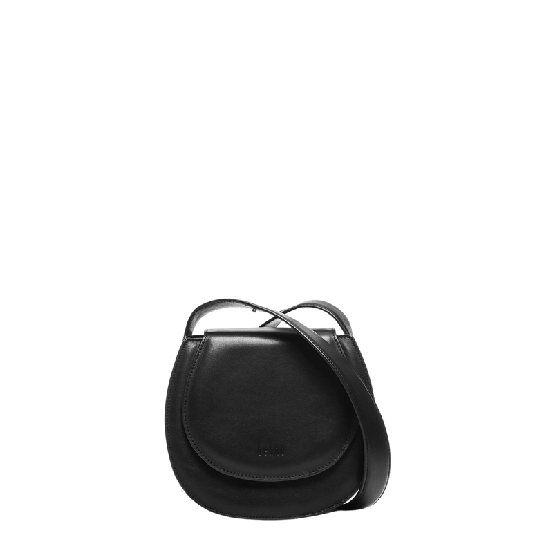 Tilda Mini Saddle Bag Convertible Nappa Black - Trendy Seconds