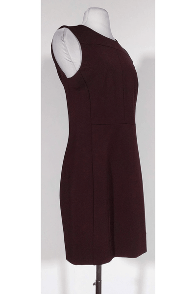 Diane von Furstenberg - Burgundy Shift Dress - Trendy Seconds