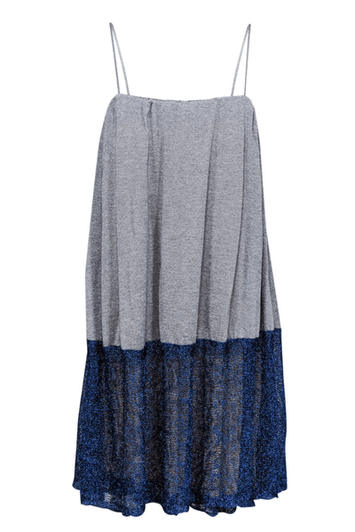 Missoni - Silver & Blue Metallic Dress - Trendy Seconds
