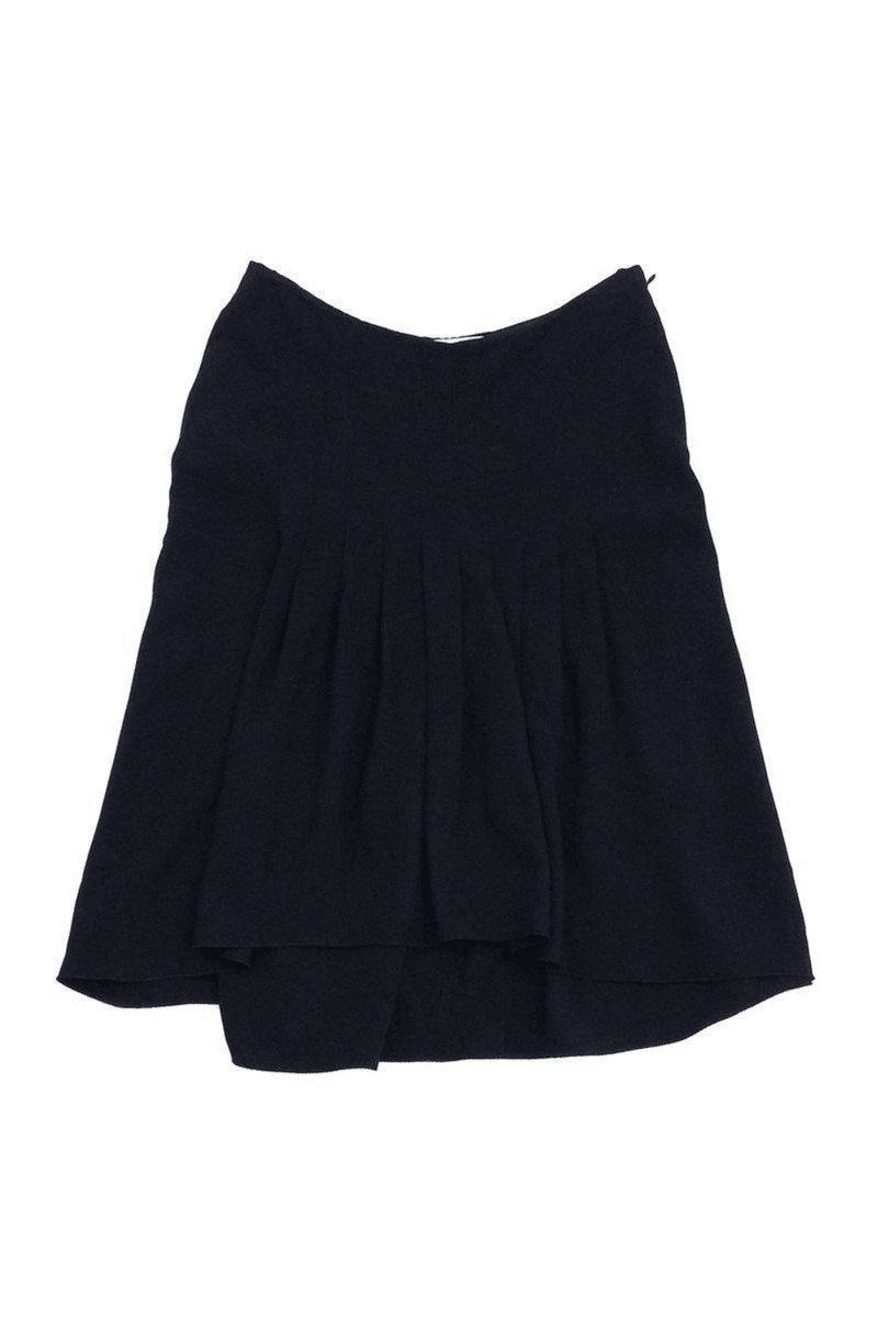 Prada - Black Pleated Skirt - Trendy Seconds