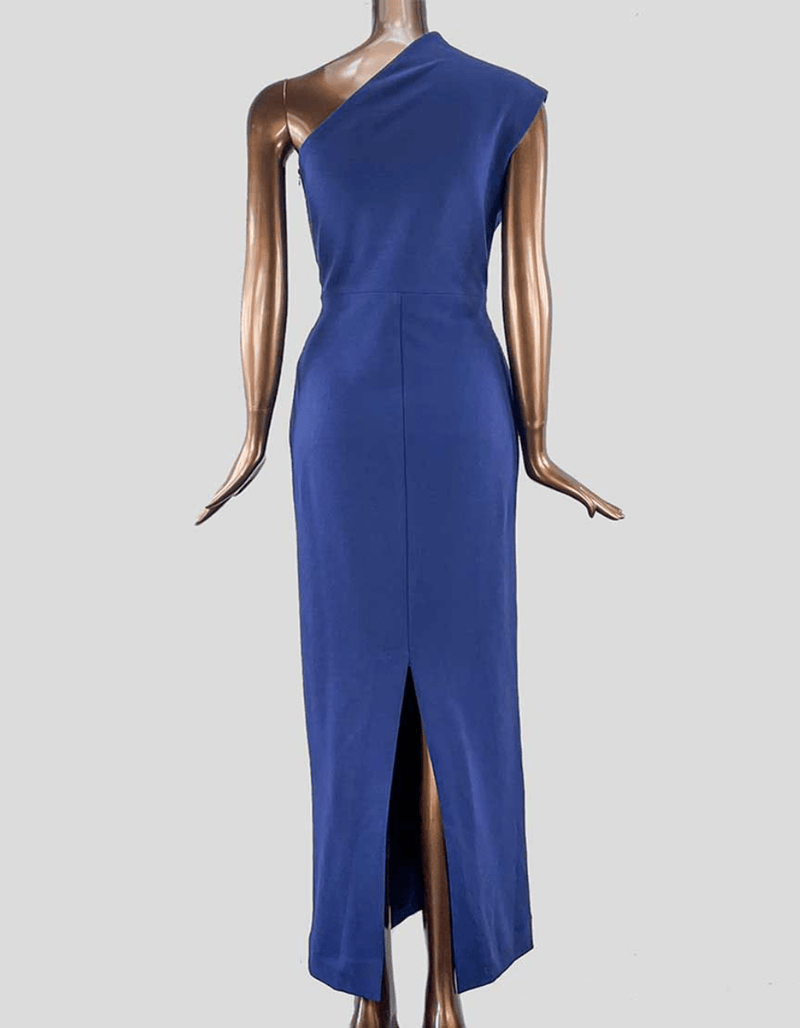 Solace London - Blue Evening Gown - Trendy Seconds