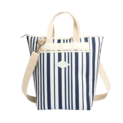 Tote Bag Recycle Endless Blue Stripe - Trendy Seconds